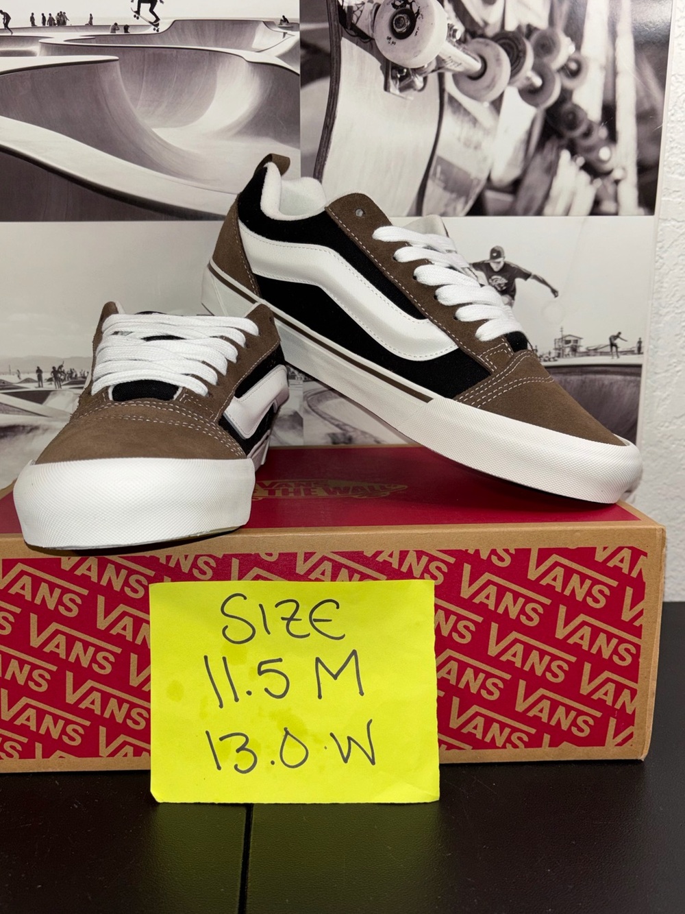 Vans Knu Skool sz 11.5 Men’s 13.0 Woman